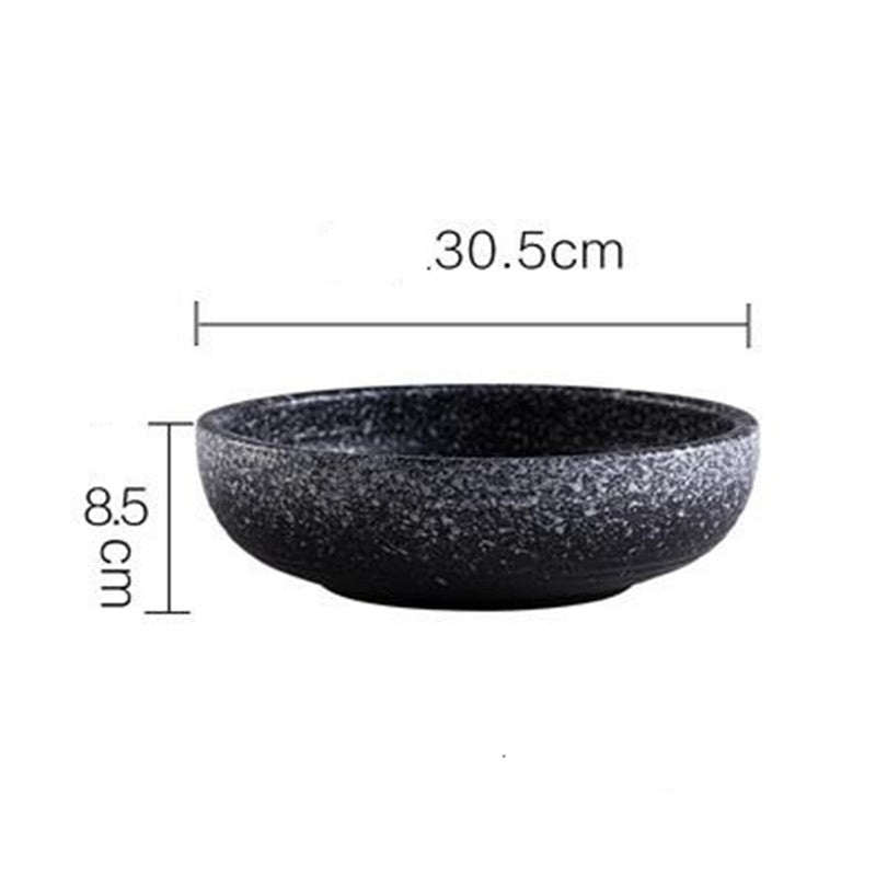 Retro Style Ceramic Soup Bowl