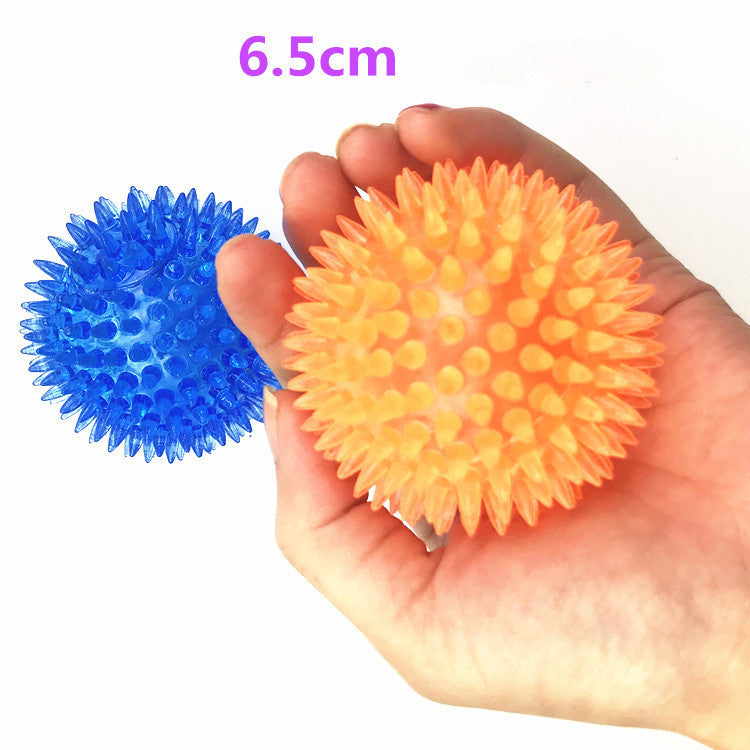 Large Dog Vocal Toy Ball Stab Massage