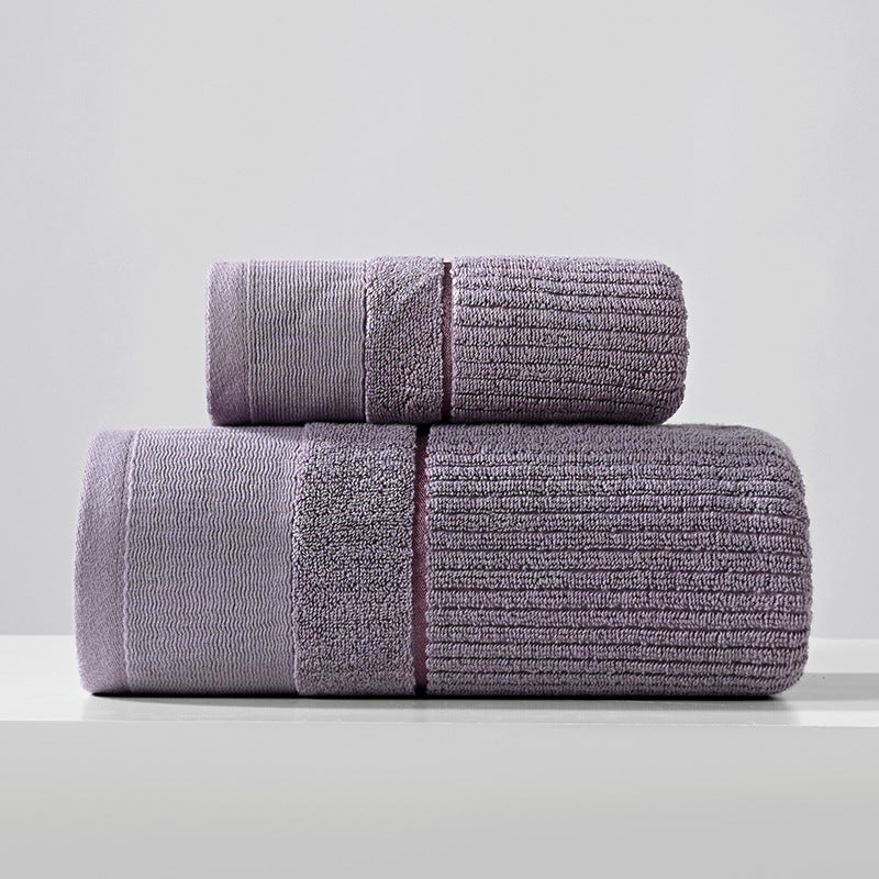 Pure Cotton Towels Three Piece With Hand