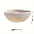 Wicker Bread Fermentation Basket for Baking