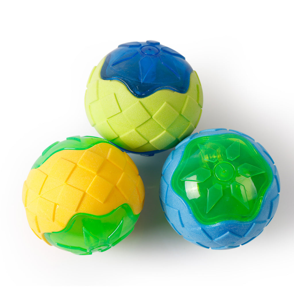 Dog Toy Ball Audible Glow Can Float