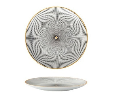 Nordic Geometric Series Ceramic Plate