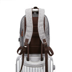 Fashionable Trolley Backpack With Waterproof Usb Backpack