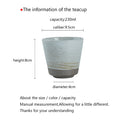 Handmade Retro Stoneware Personality Tea Cup