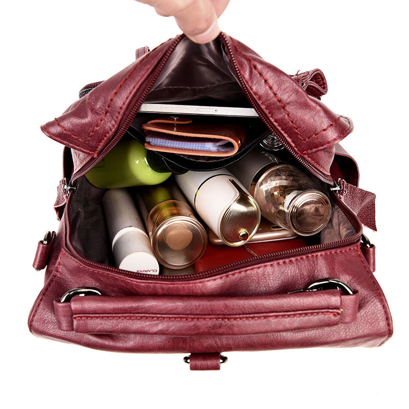 Backpack Multi Purpose Backpack Soft Face Pu