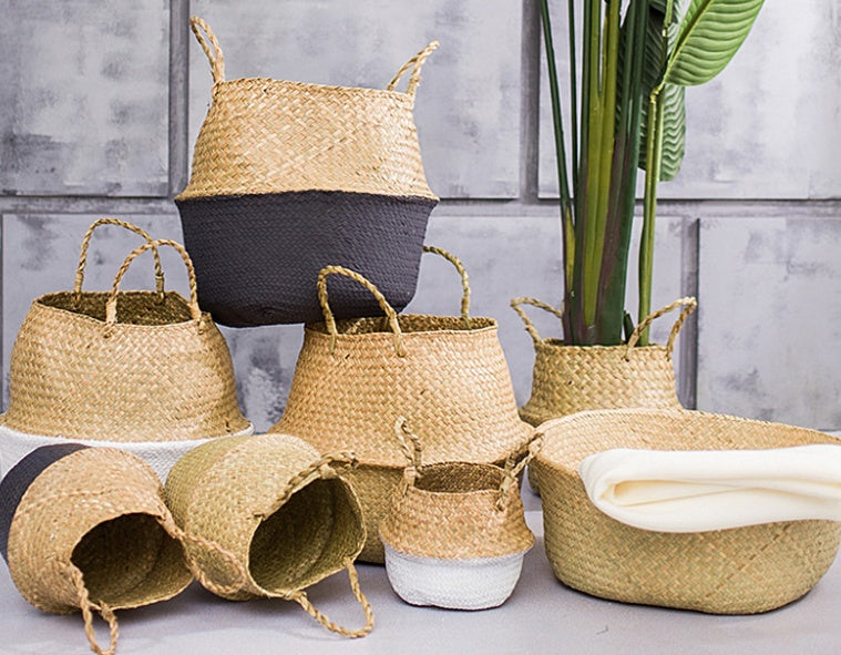 Storage Baskets Laundry Seagrass Baskets