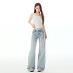Women's Loose Slimming Chic Wide Leg Jeans