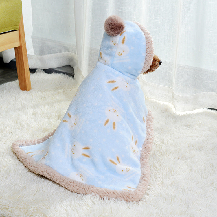 Pet Pajamas Dog Sleeping Bag Plus Velvet