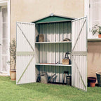Galvanised Steel Garden Shed 116cm