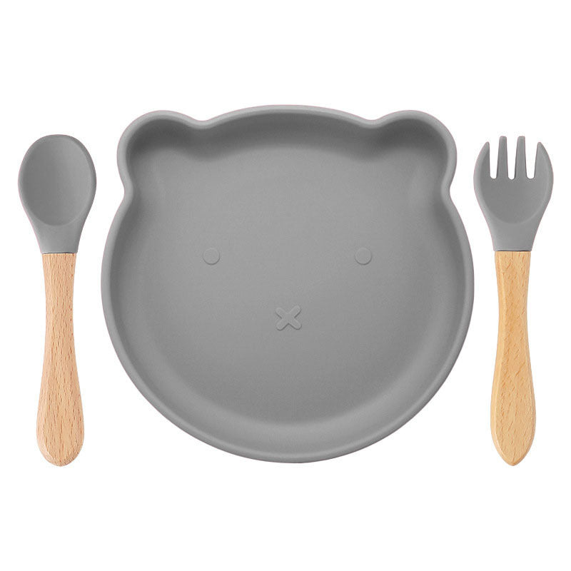Baby Silicone Spork & Tableware Set