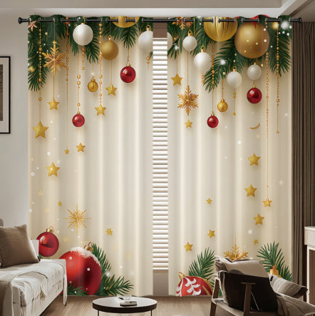 Thickened High Precision Polyester Sun Blocking Curtain