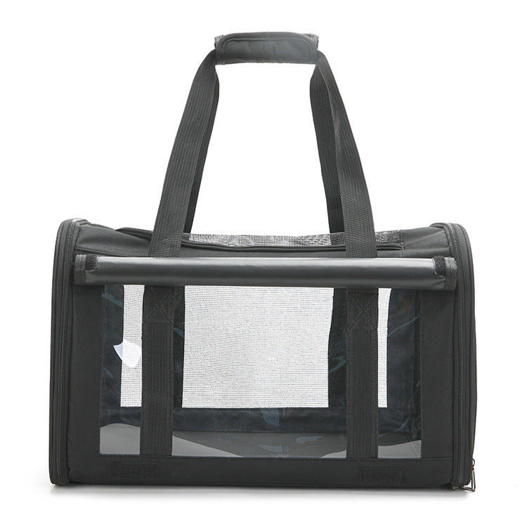 Outdoor Portable Pet Bag Transparent Breathable Foldable