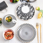 Nordic Geometric Series Ceramic Plate