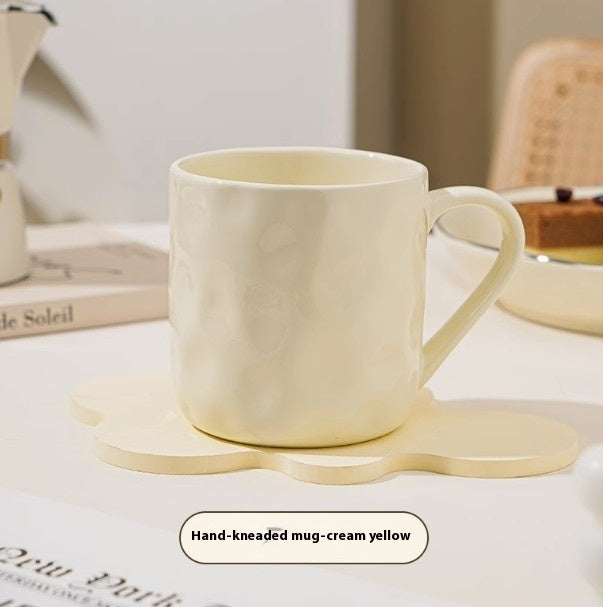 Oat Ceramic Couple Water Cup Set
