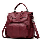 Backpack Multi Purpose Backpack Soft Face Pu