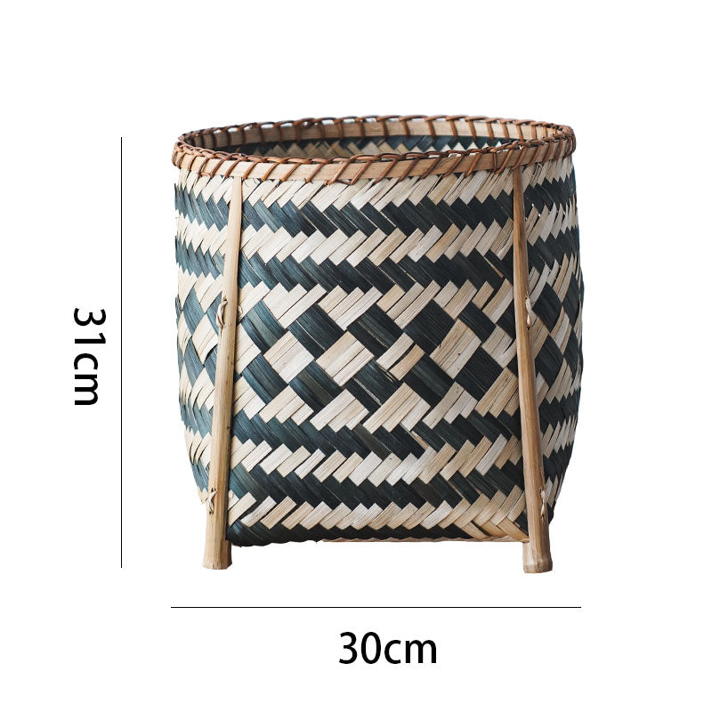 Handmade High-End Woven Bamboo Basket