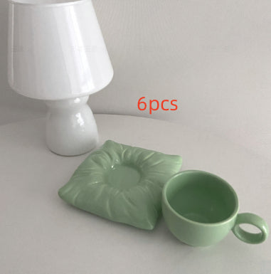 Cute Creative Breakfast Coffee & Milk Cup
