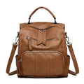 Backpack Multi Purpose Backpack Soft Face Pu