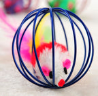 Wire Cage Mouse Cat Toy