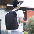 Mens Backpack Fashion Leather Backpack