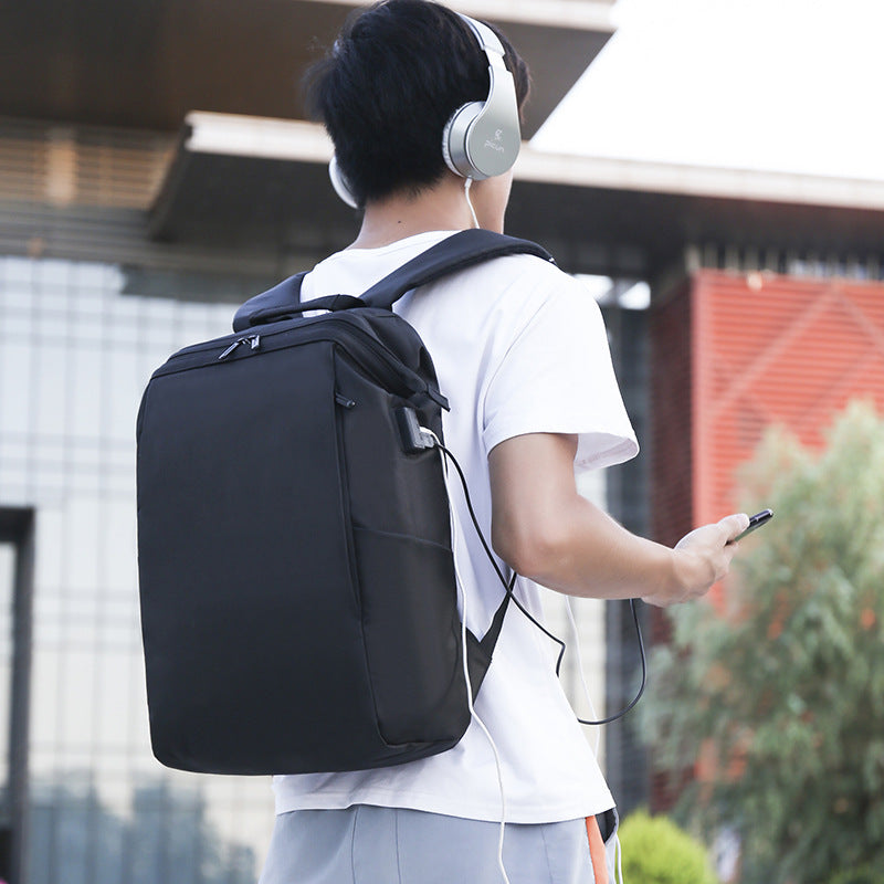 Mens Backpack Fashion Leather Backpack