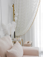 Solid Color Bedroom Curtain
