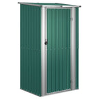 Galvanised Steel Garden Shed 118.5 x 97 x 209.5cm