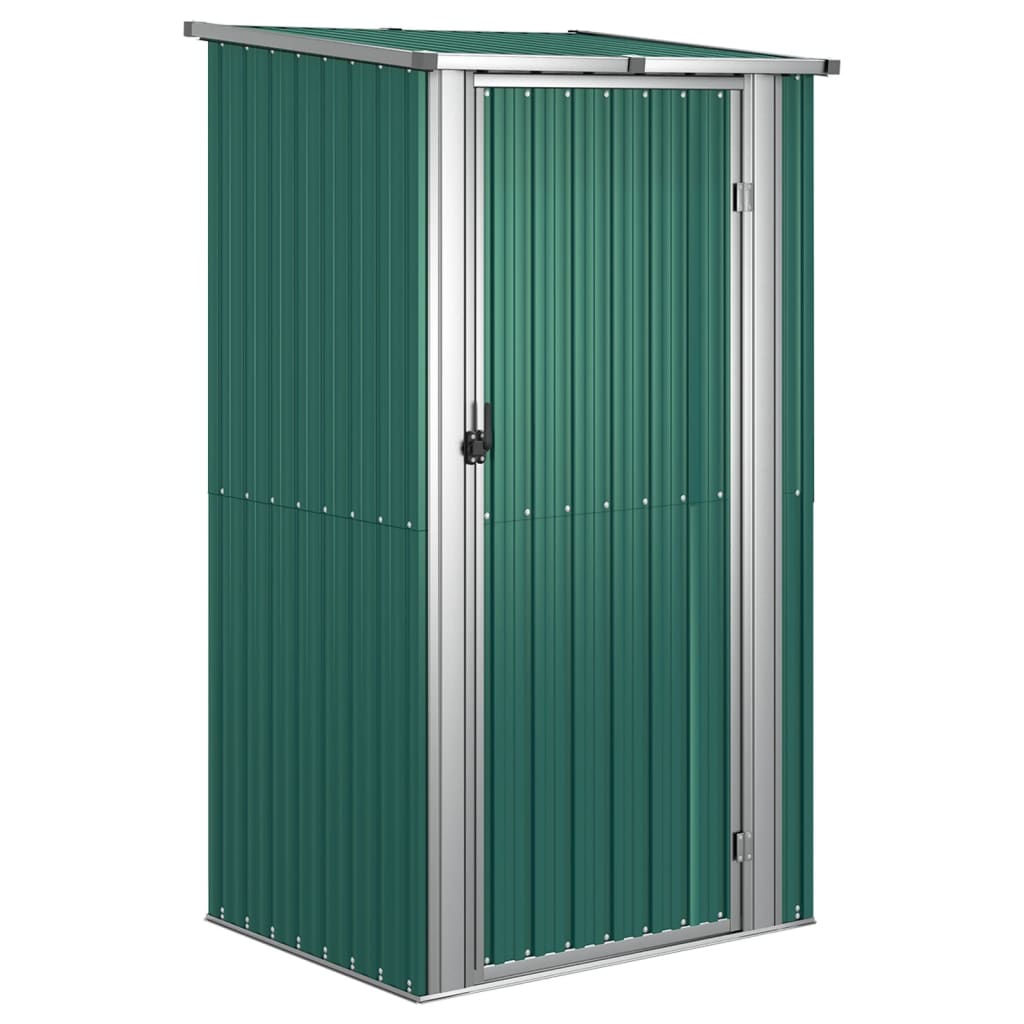 Garden Shed 118.5x97x209.5 cm Galvanized   Tool Shed 118.5x97x209.5