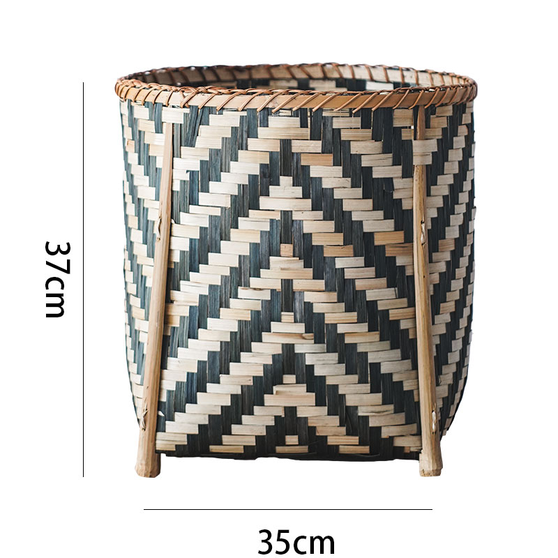 Handmade High-End Woven Bamboo Basket