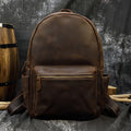 Leather Mens Backpack Leather Travel Backpack
