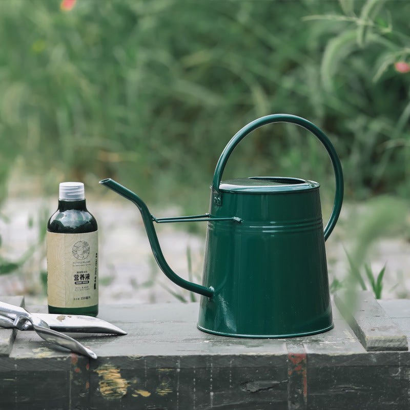 Vintage Galvanised Garden Watering Can