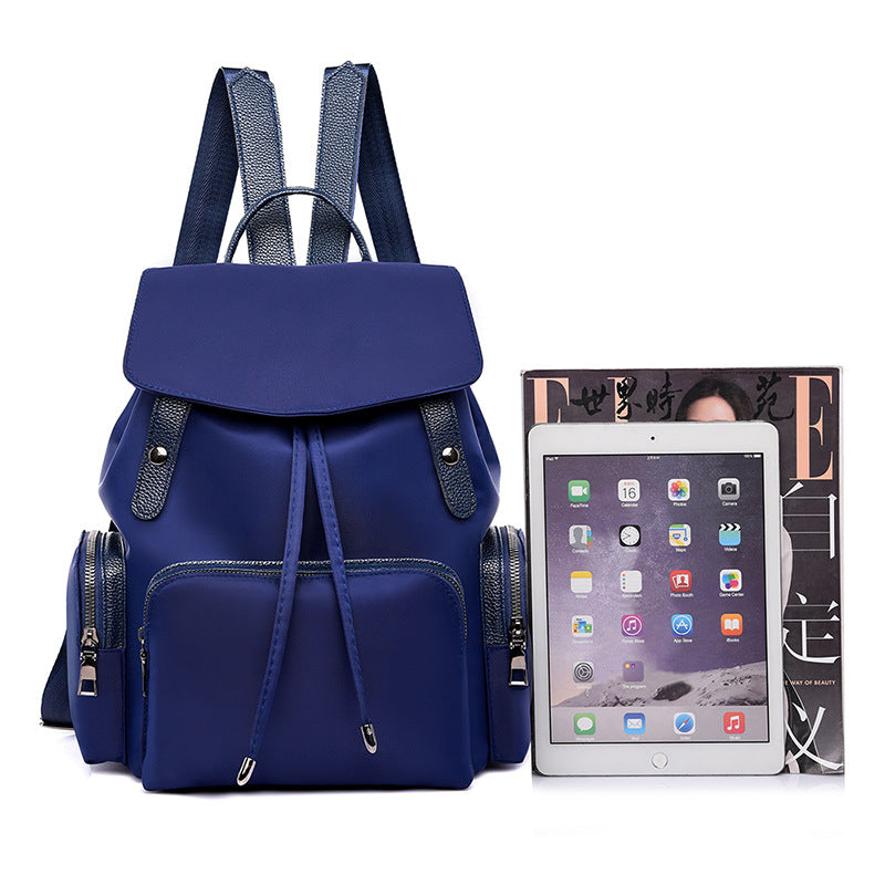 Oxford Cloth Backpack Light Backpack Large Capacity