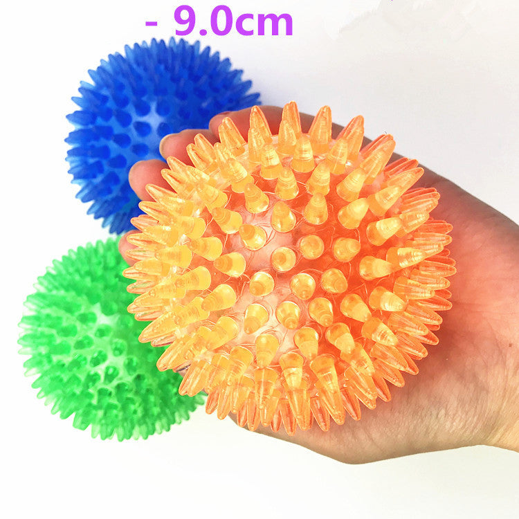 Large Dog Vocal Toy Ball Stab Massage