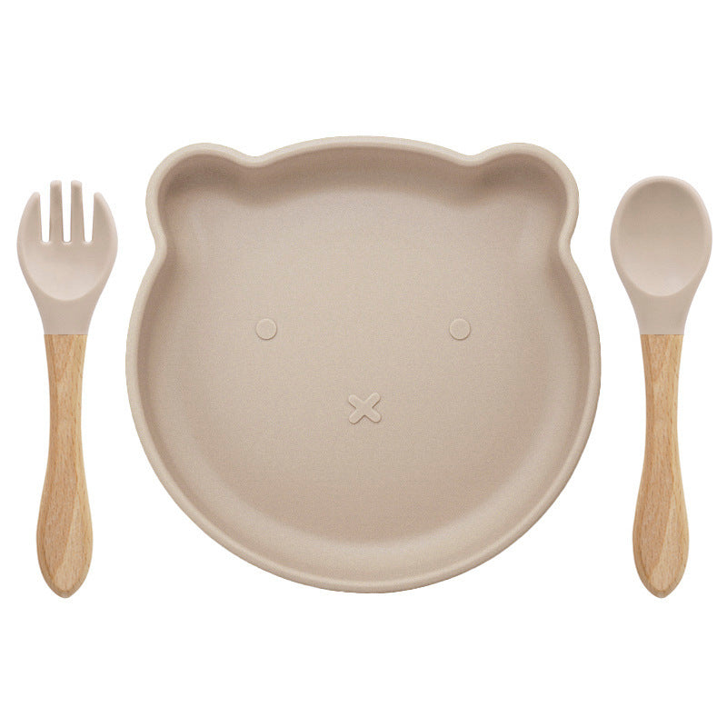 Baby Silicone Spork & Tableware Set