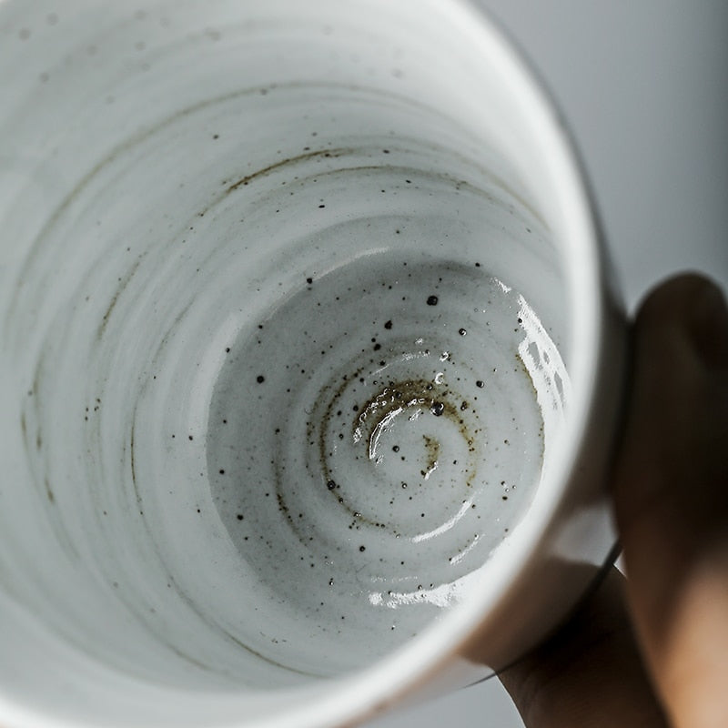 Handmade Retro Stoneware Personality Tea Cup