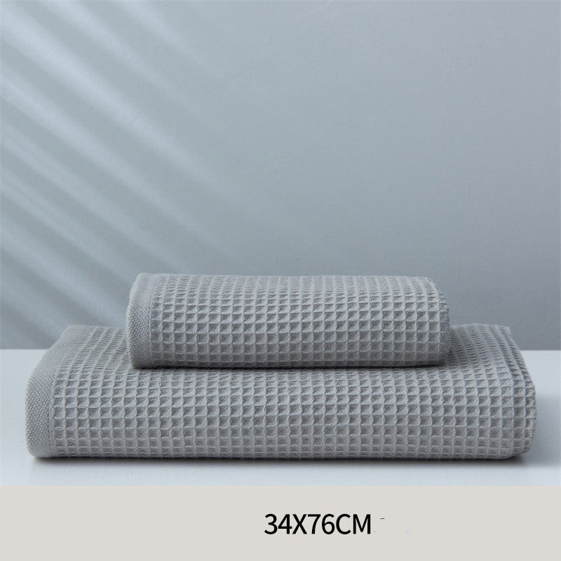 Pure Cotton Japanese Style Absorbent Household Honeycomb