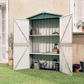Galvanised Steel Garden Shed 116cm