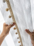 Solid Color Bedroom Curtain