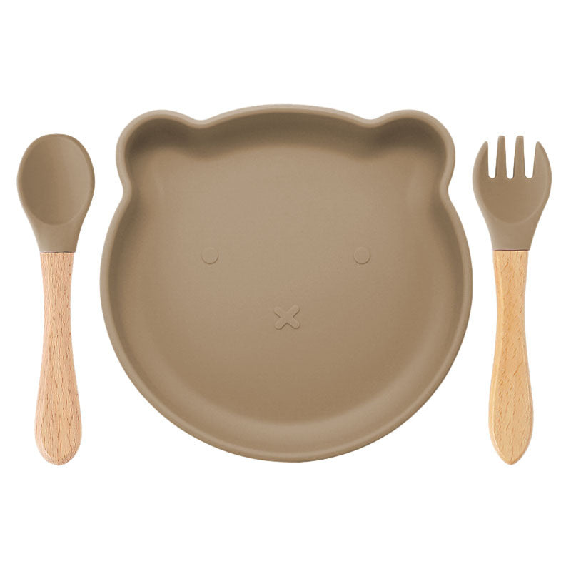 Baby Silicone Spork & Tableware Set