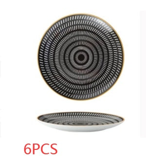Nordic Geometric Series Ceramic Plate