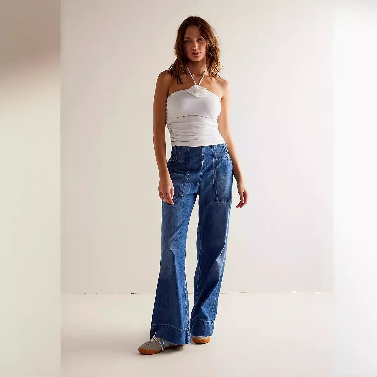 Women's Fashionable Low Rise Denim Jeans