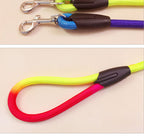 Colorful Nylon Round Hand Holding Dog Rope