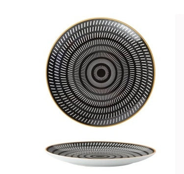 Nordic Geometric Series Ceramic Plate