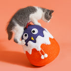 The Tumbler Pet Cat Catches Ball And