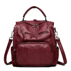 Backpack Multi Purpose Backpack Soft Face Pu