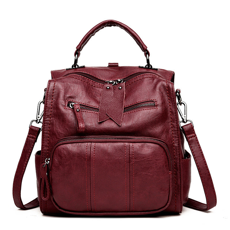 Backpack Multi Purpose Backpack Soft Face Pu