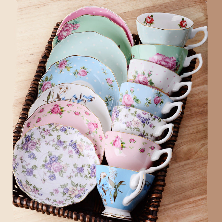 European Classic Bone China Coffee Cup