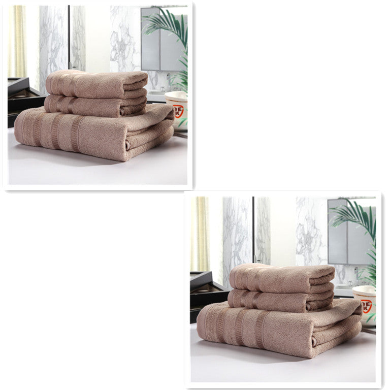 Bamboo Towel Set Antibacterial And Hypoallergenic