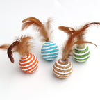 Cat Scratching Toy Sisal Tease Cat Ball