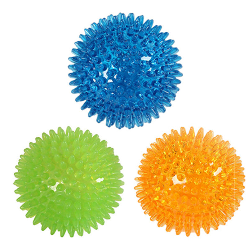 Large Dog Vocal Toy Ball Stab Massage